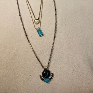 Chloe & Isabel adjustable 3-tiered necklace